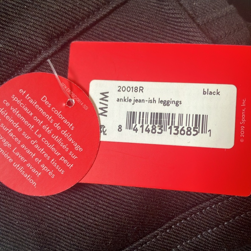Spanx Jeanish Ankle Legging: size medium - Picture 3 of 8